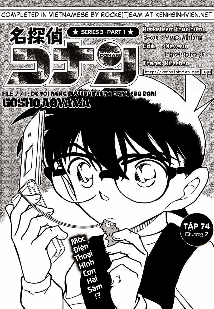 Thám Tử Conan Chap 771 - Next Chap 772