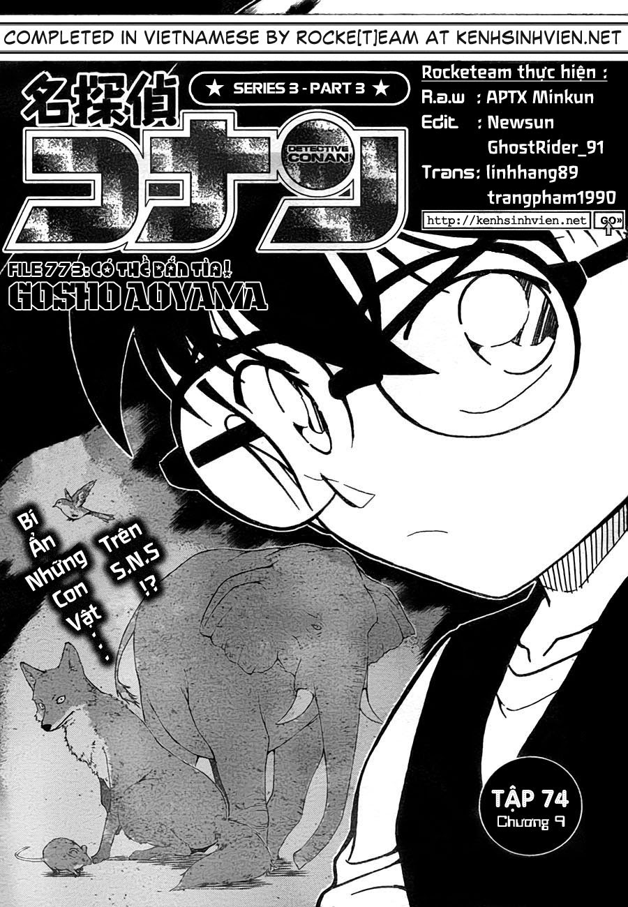 Thám Tử Conan Chap 773 - Next Chap 774