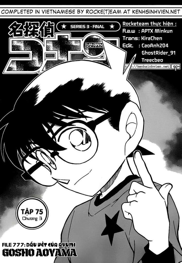 Thám Tử Conan Chap 777 - Next Chap 778
