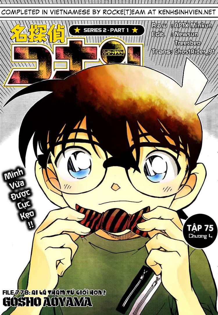Thám Tử Conan Chap 778 - Next Chap 779