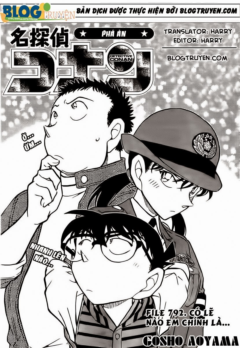 Thám Tử Conan Chap 792 - Next Chap 793