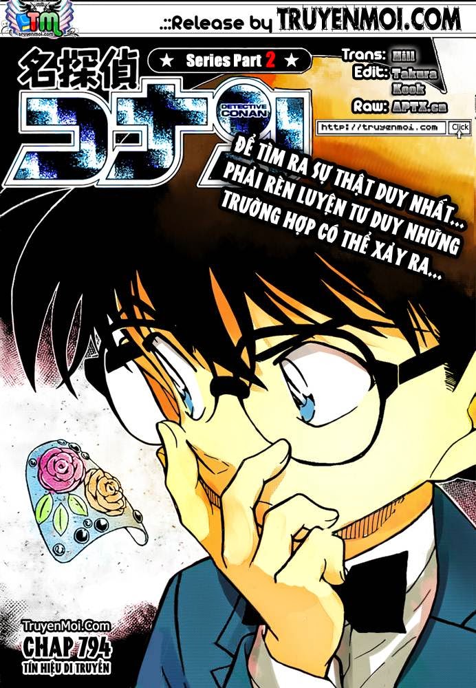 Thám Tử Conan Chap 794 - Next Chap 795