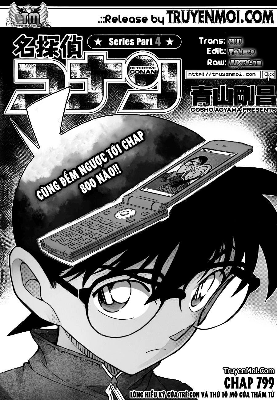 Thám Tử Conan Chap 799 - Next Chap 800