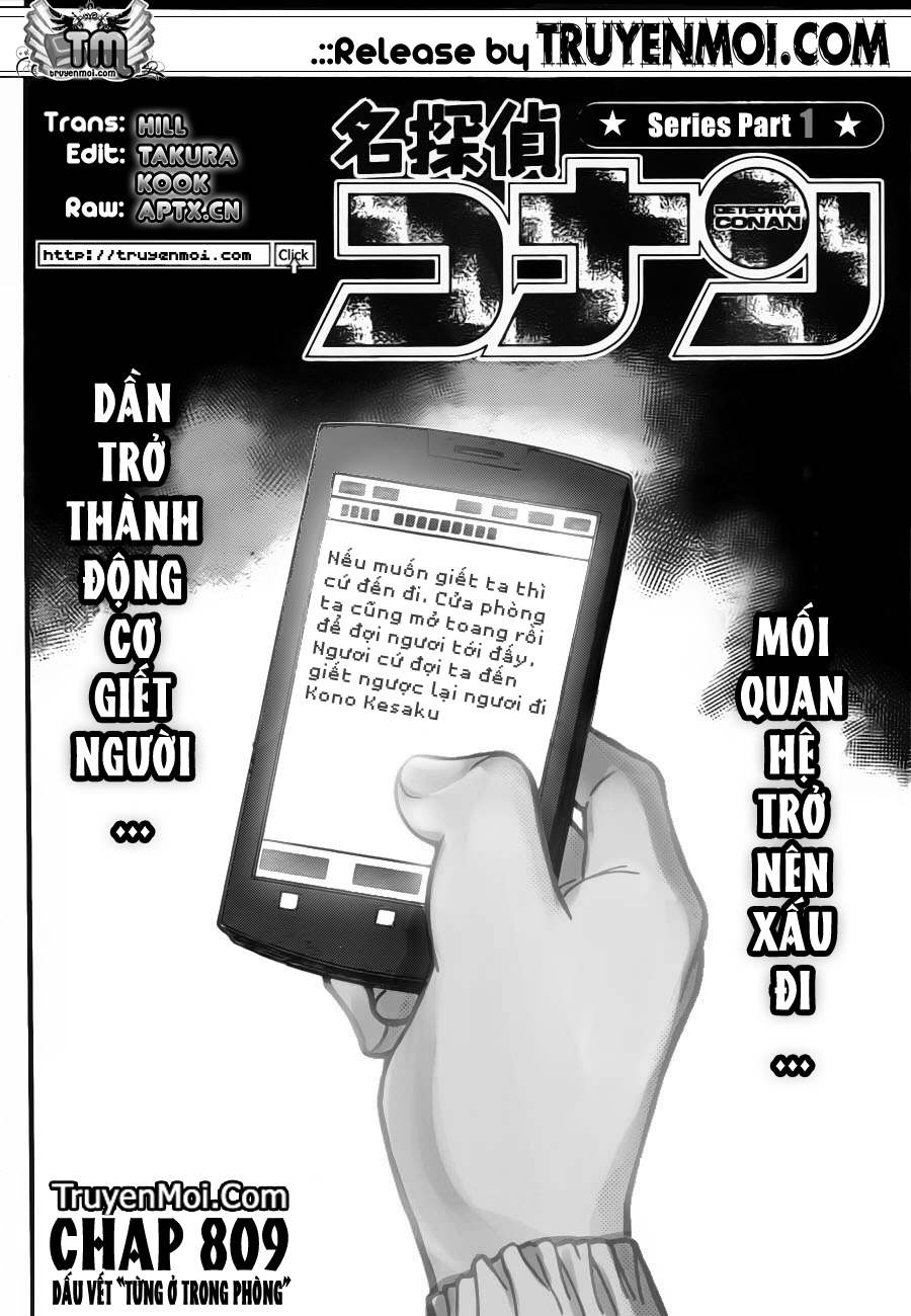 Thám Tử Conan Chap 809 - Next Chap 810