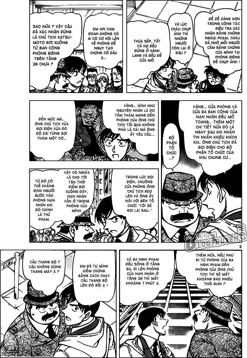 Thám Tử Conan Chap 810 - Next Chap 811