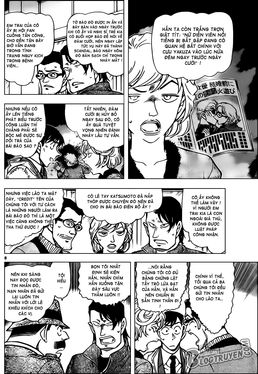 Thám Tử Conan Chap 810 - Next Chap 811
