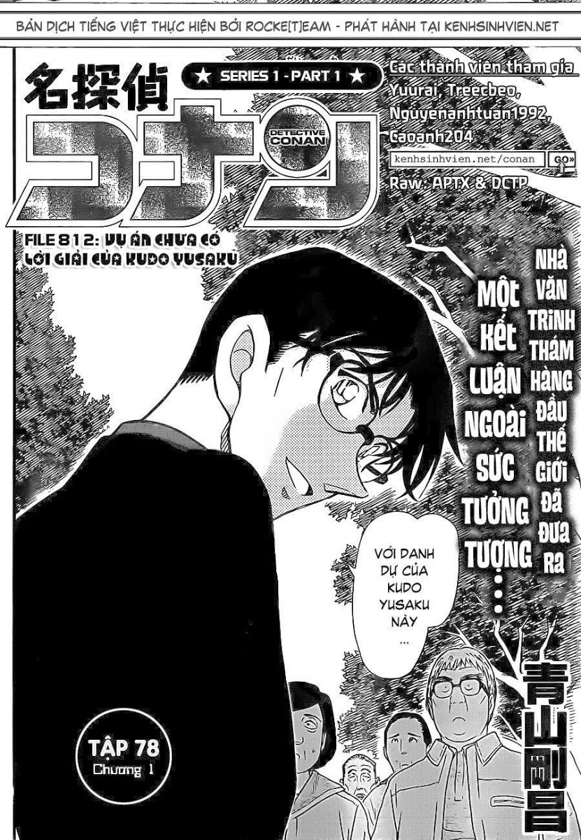 Thám Tử Conan Chap 812 - Next Chap 813