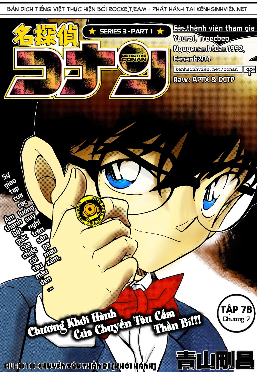 Thám Tử Conan Chap 818 - Next Chap 819