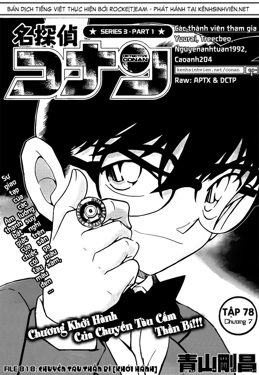 Thám Tử Conan Chap 818 - Next Chap 819