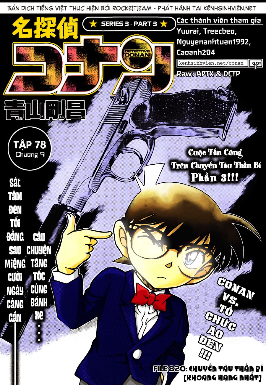 Thám Tử Conan Chap 820 - Next Chap 821