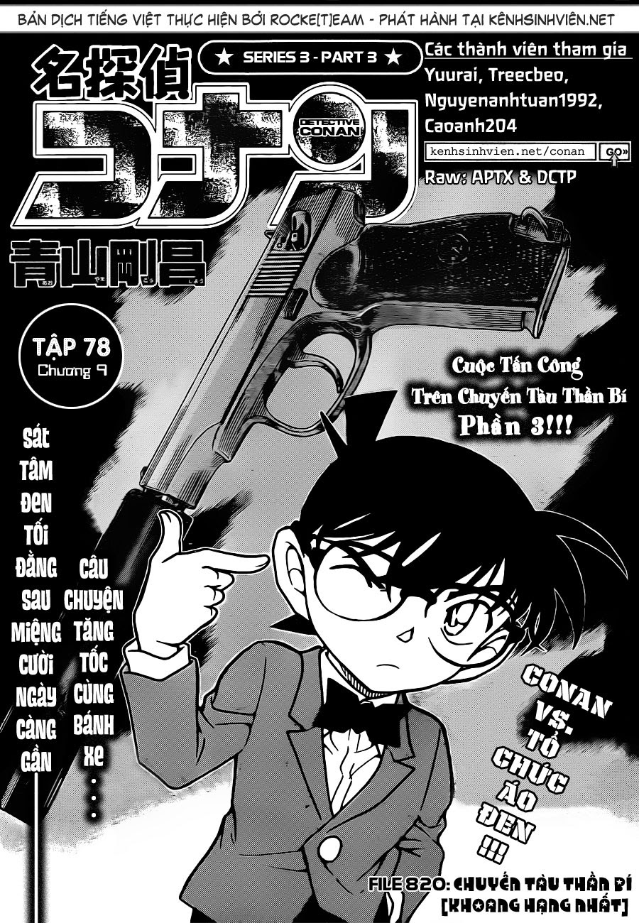 Thám Tử Conan Chap 820 - Next Chap 821