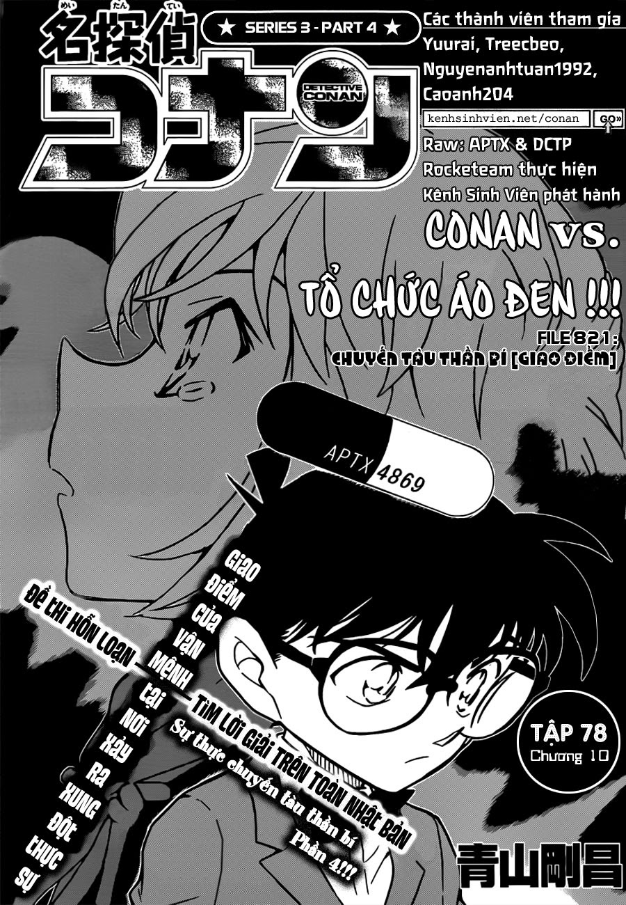 Thám Tử Conan Chap 821 - Next Chap 822