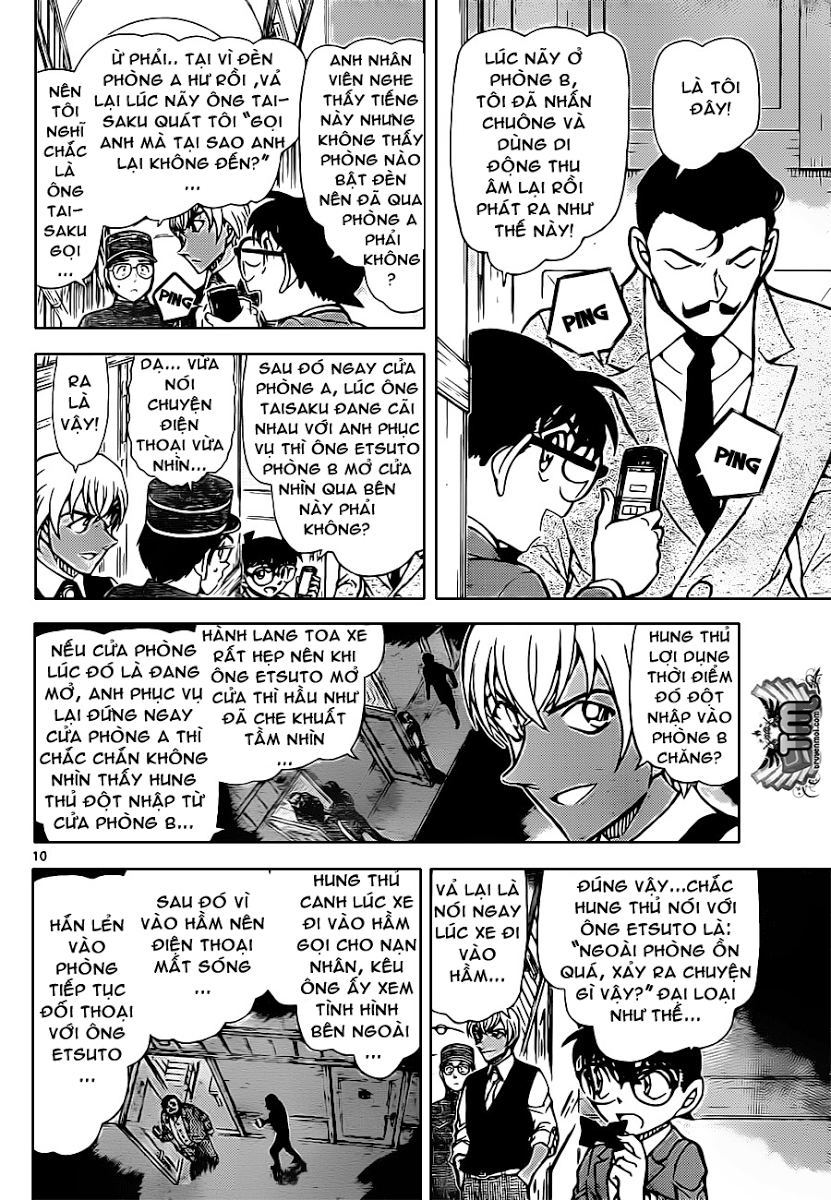Thám Tử Conan Chap 822 - Next Chap 823