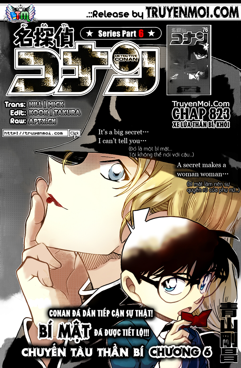 Thám Tử Conan Chap 823 - Next Chap 824