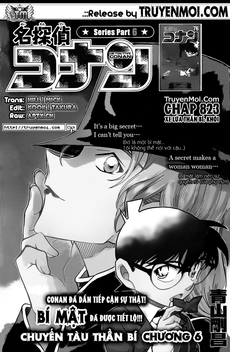 Thám Tử Conan Chap 823 - Next Chap 824