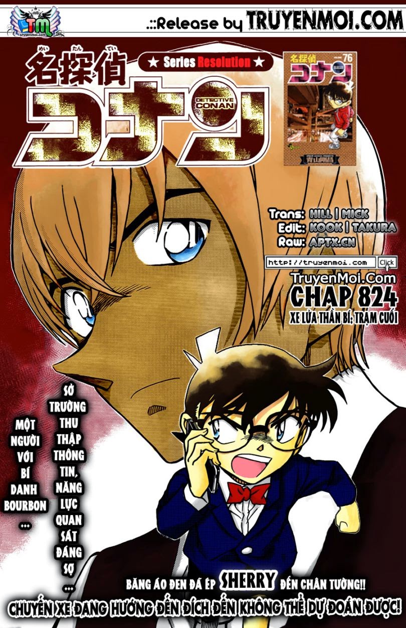 Thám Tử Conan Chap 824 - Next Chap 825
