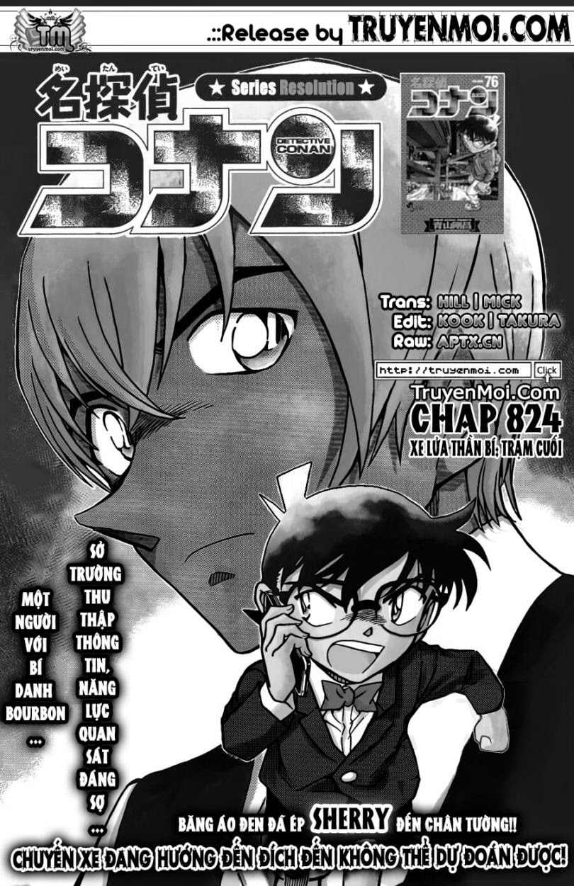 Thám Tử Conan Chap 824 - Next Chap 825