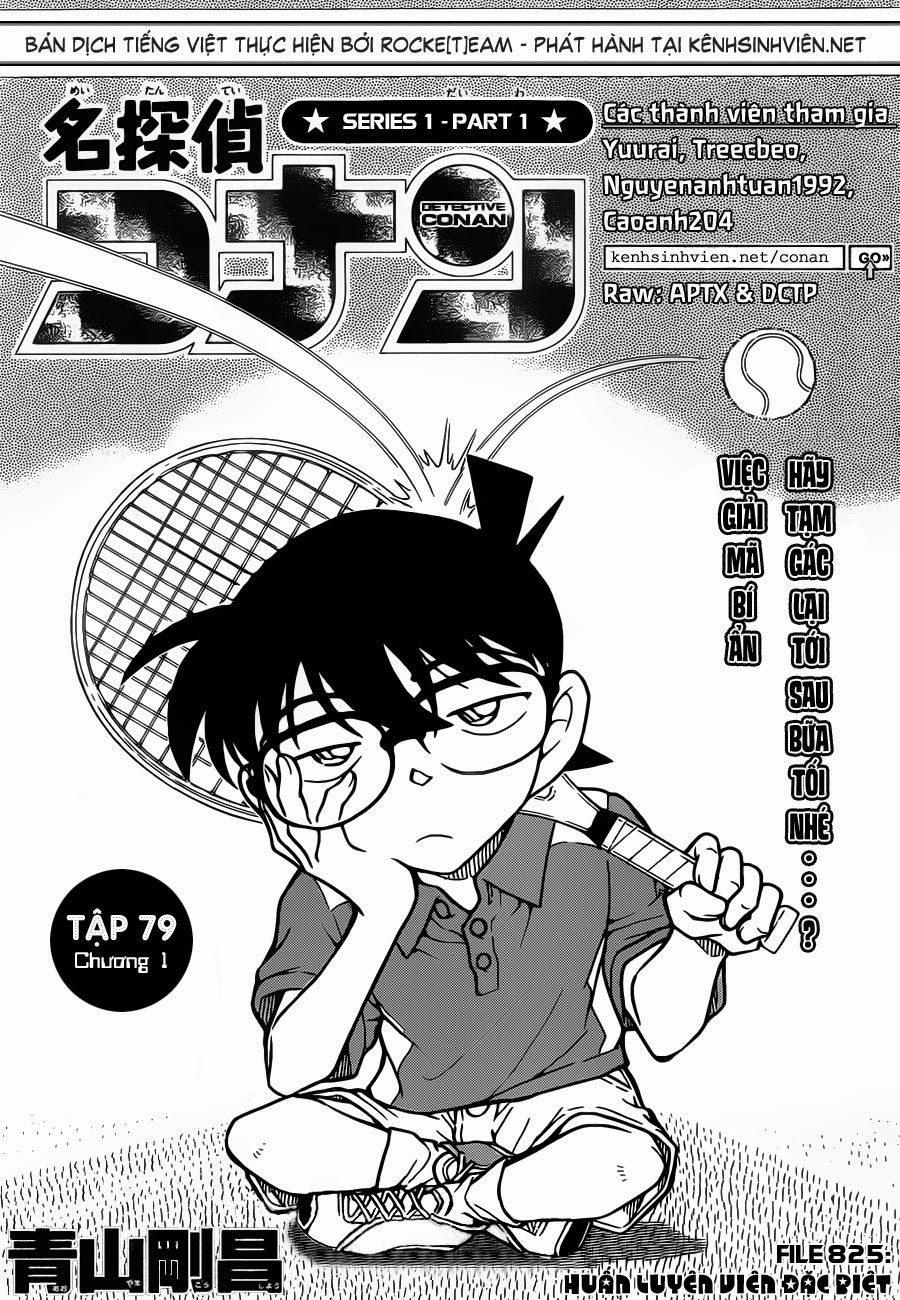 Thám Tử Conan Chap 825 - Next Chap 826