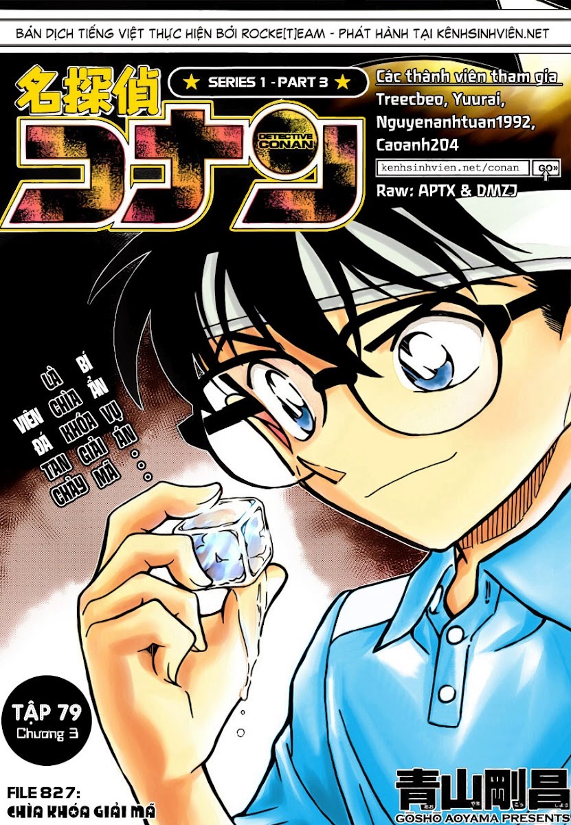 Thám Tử Conan Chap 827 - Next Chap 828