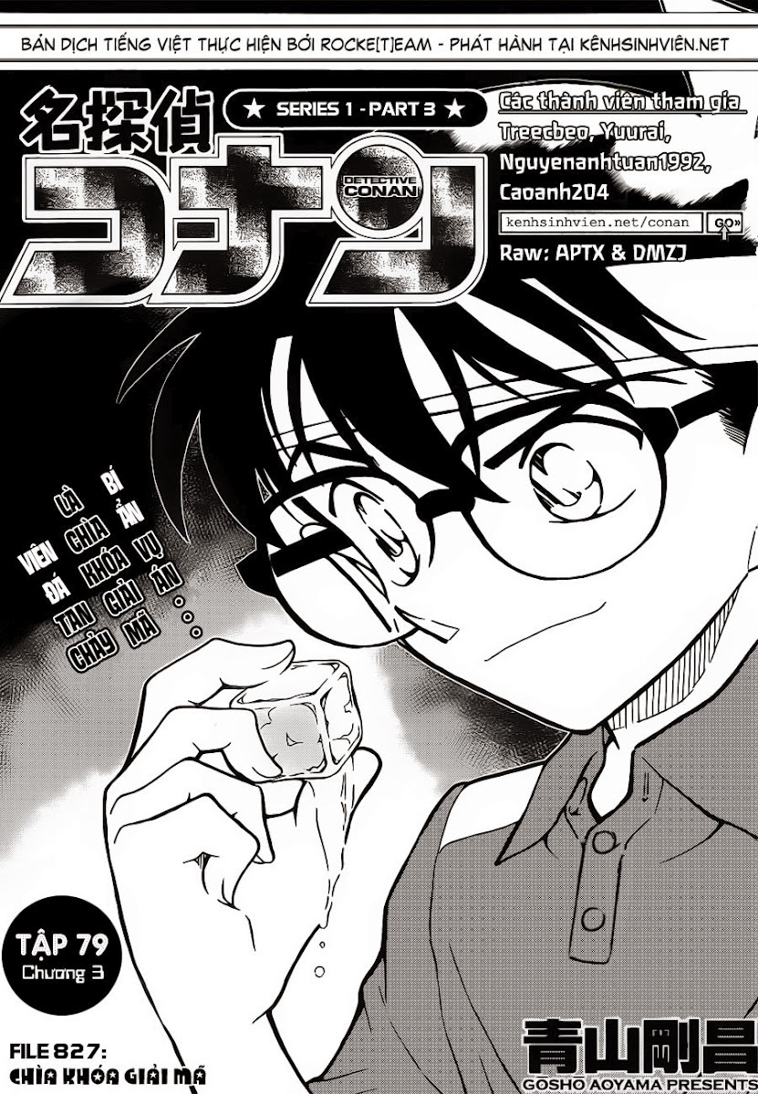 Thám Tử Conan Chap 827 - Next Chap 828