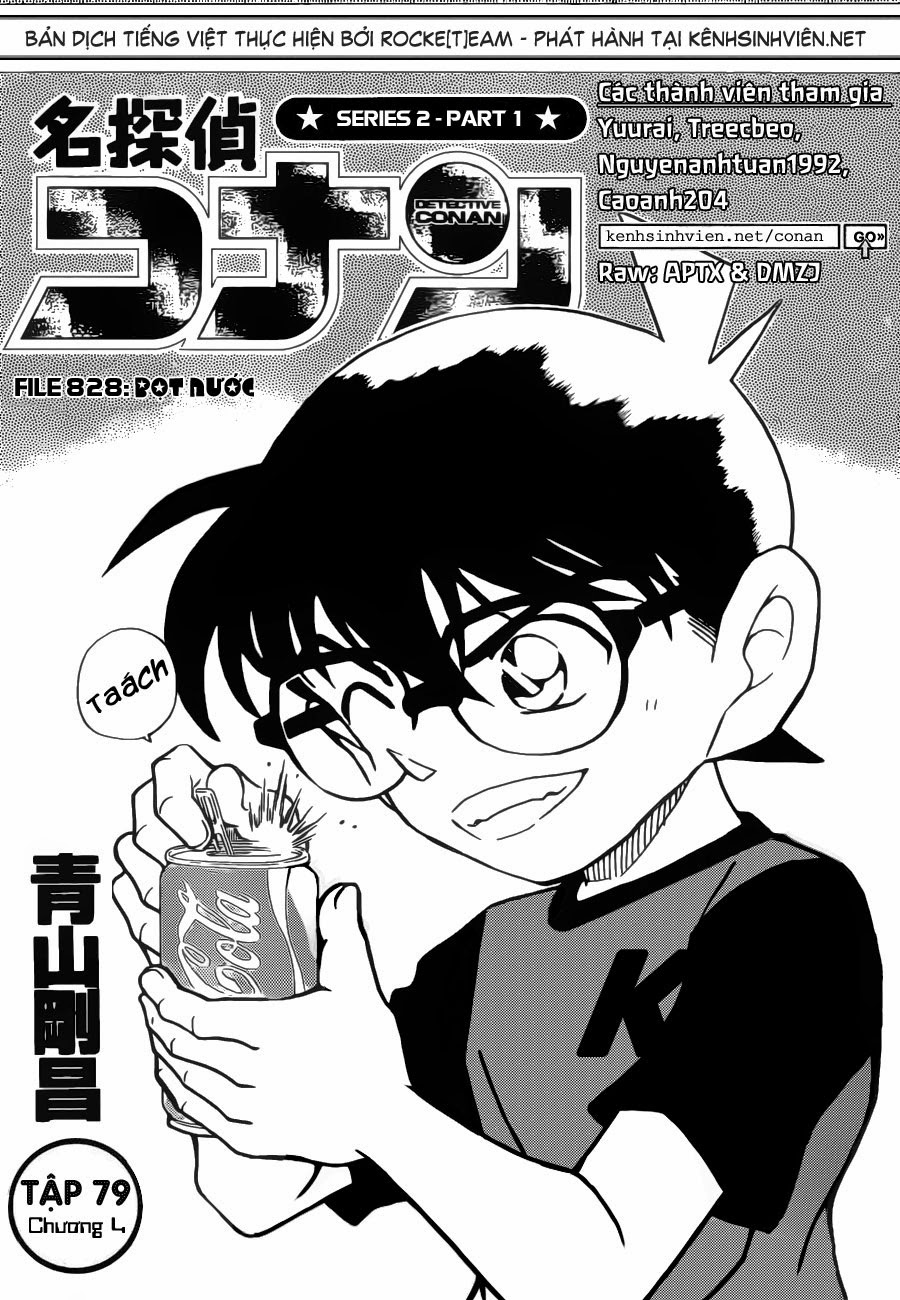 Thám Tử Conan Chap 828 - Next Chap 829