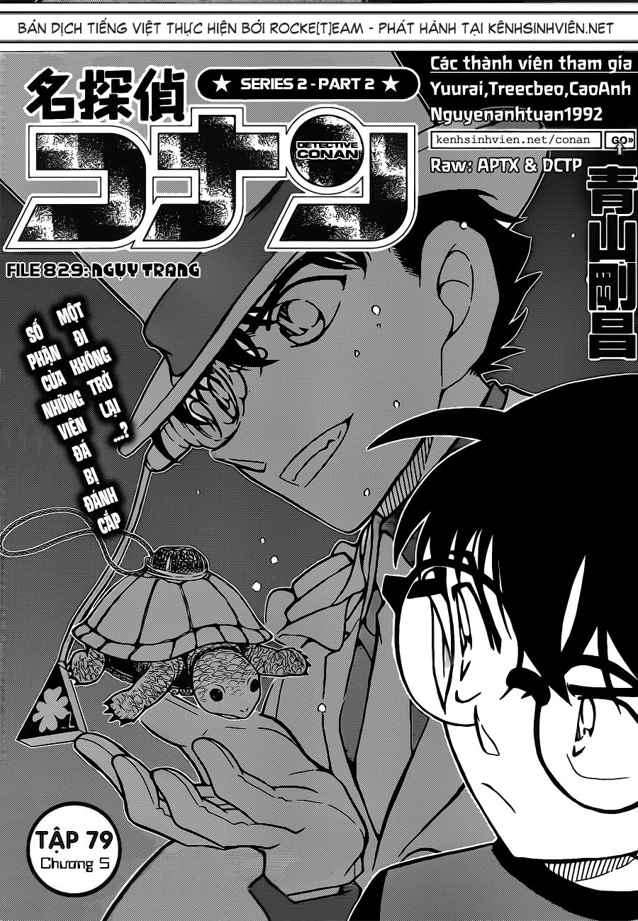 Thám Tử Conan Chap 829 - Next Chap 830