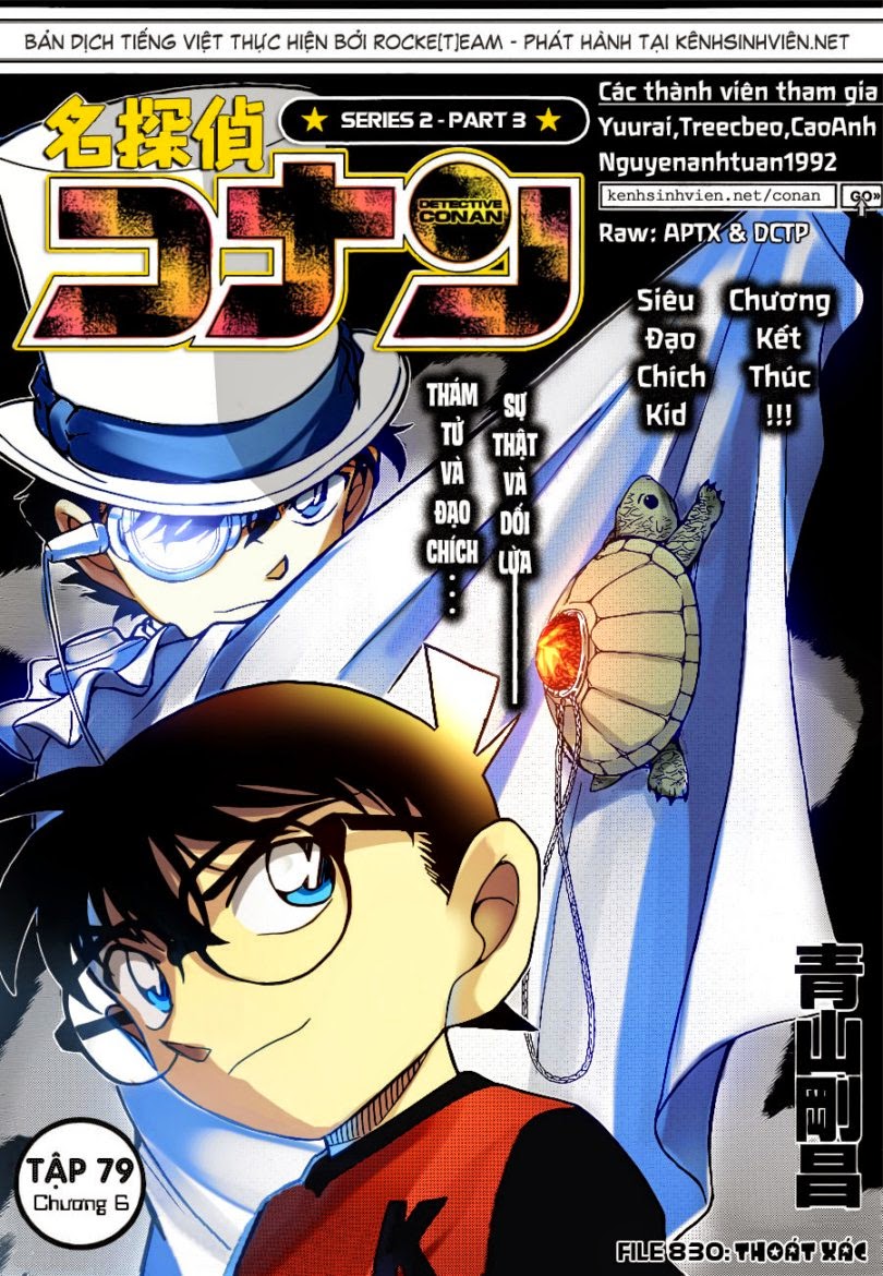 Thám Tử Conan Chap 830 - Next Chap 831