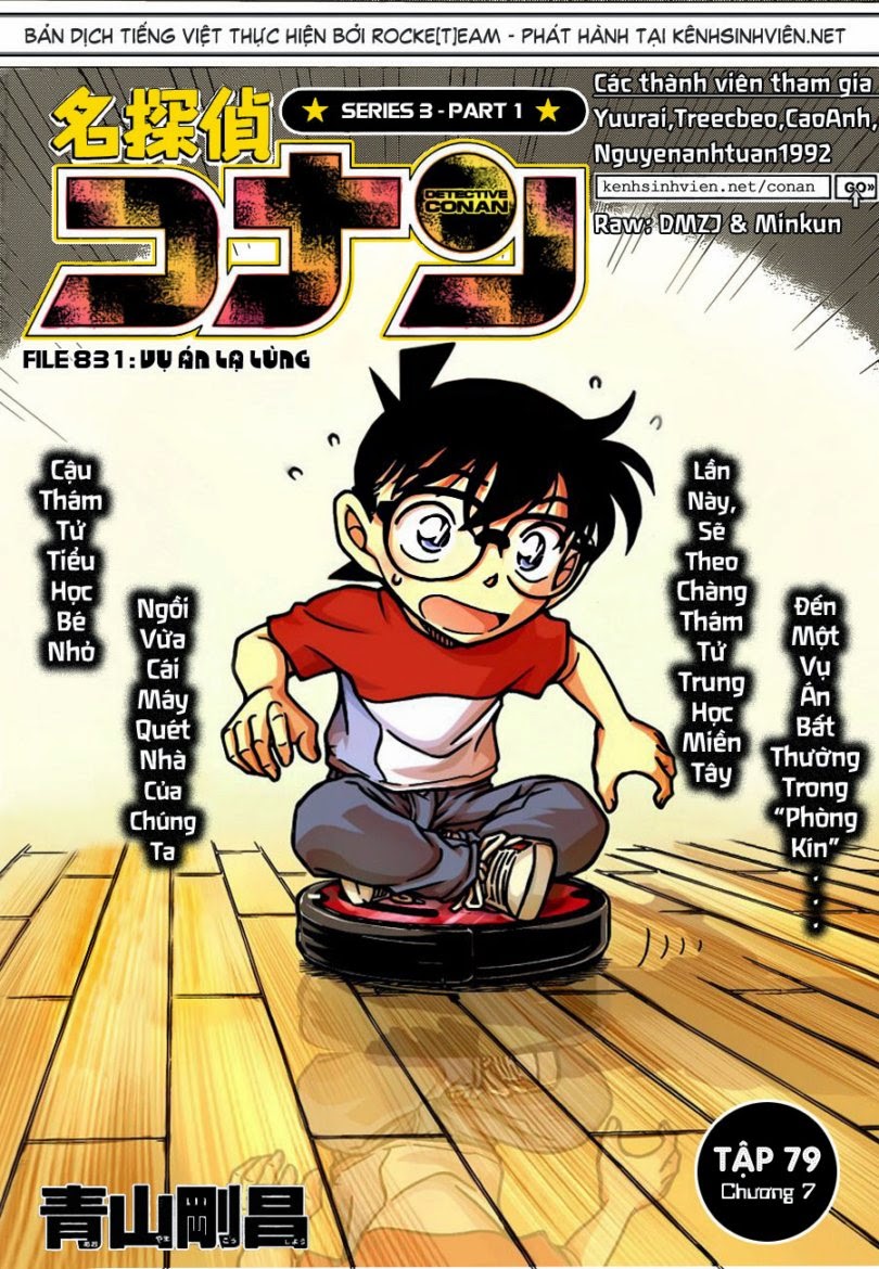 Thám Tử Conan Chap 831 - Next Chap 832