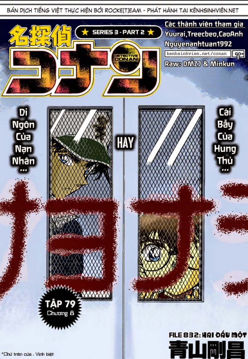 Thám Tử Conan Chap 832 - Next Chap 833