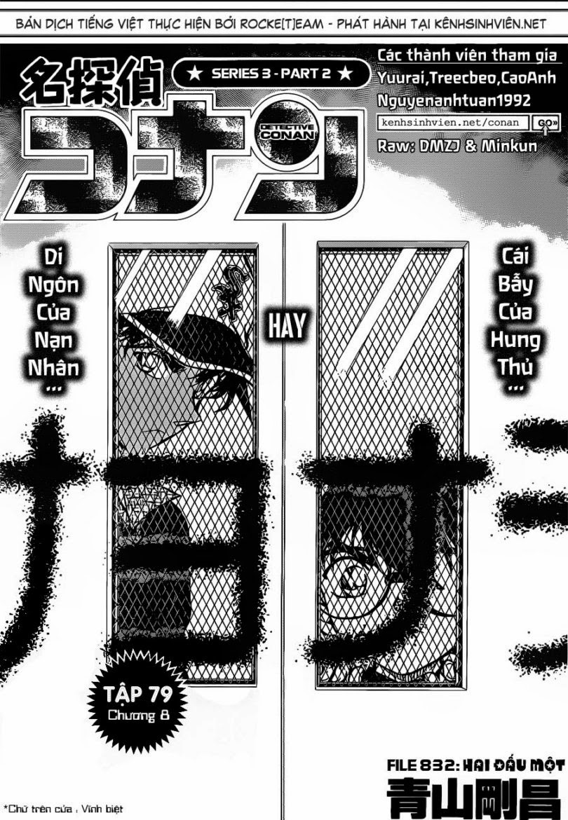 Thám Tử Conan Chap 832 - Next Chap 833