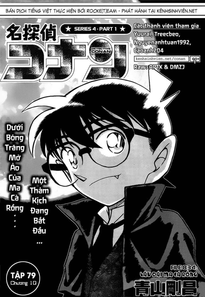 Thám Tử Conan Chap 834 - Next Chap 835