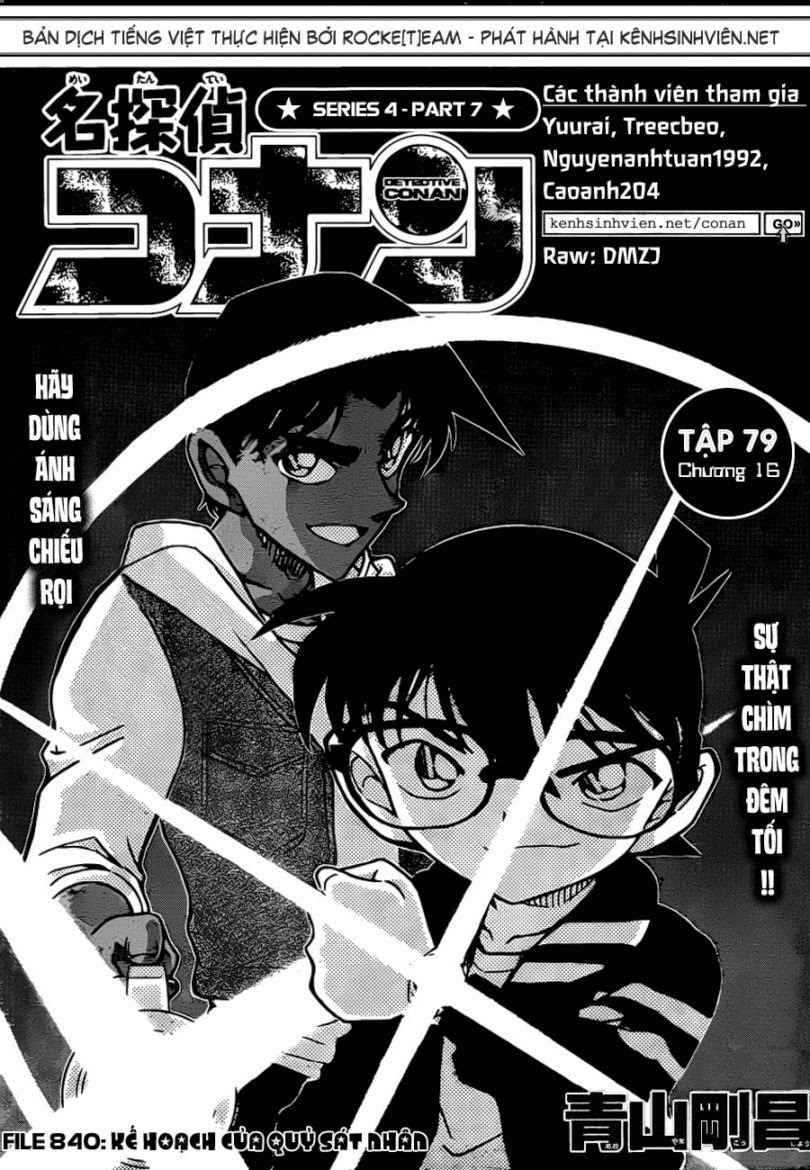 Thám Tử Conan Chap 840 - Next Chap 841