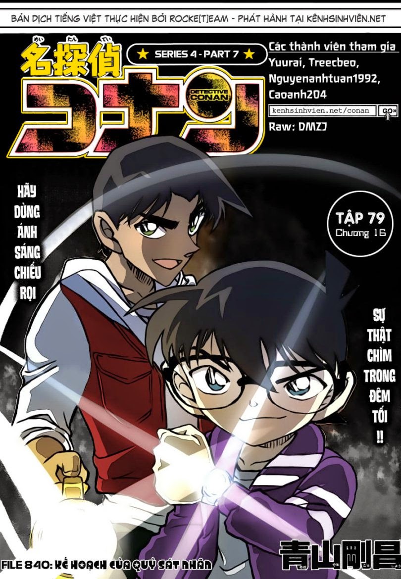 Thám Tử Conan Chap 840 - Next Chap 841