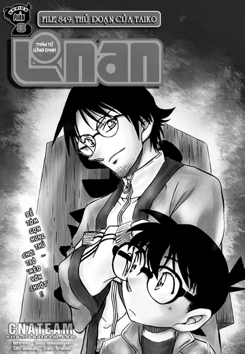 Thám Tử Conan Chap 849 - Next Chap 850