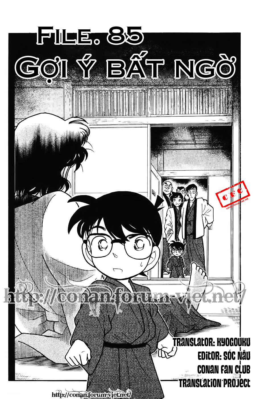 Thám Tử Conan Chap 85 - Next Chap 86