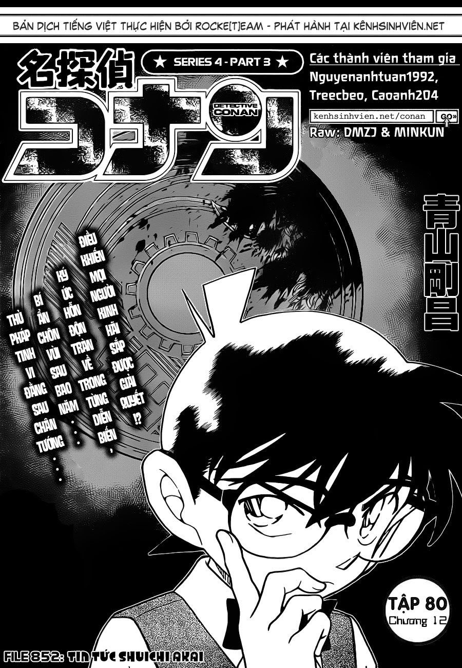 Thám Tử Conan Chap 852 - Next Chap 853