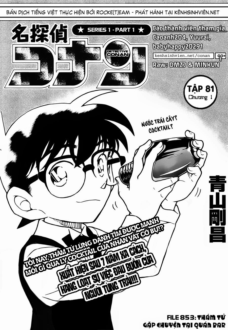 Thám Tử Conan Chap 853 - Next Chap 854