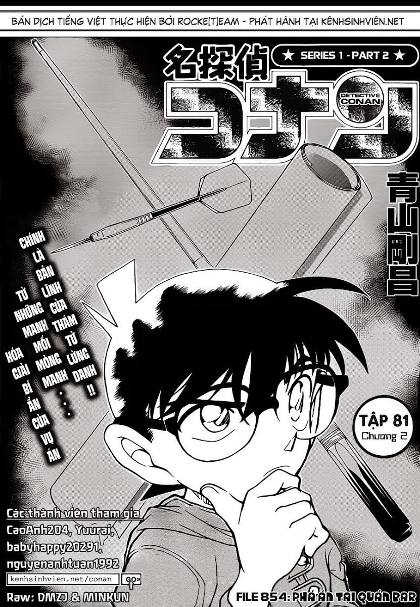 Thám Tử Conan Chap 854 - Next Chap 855