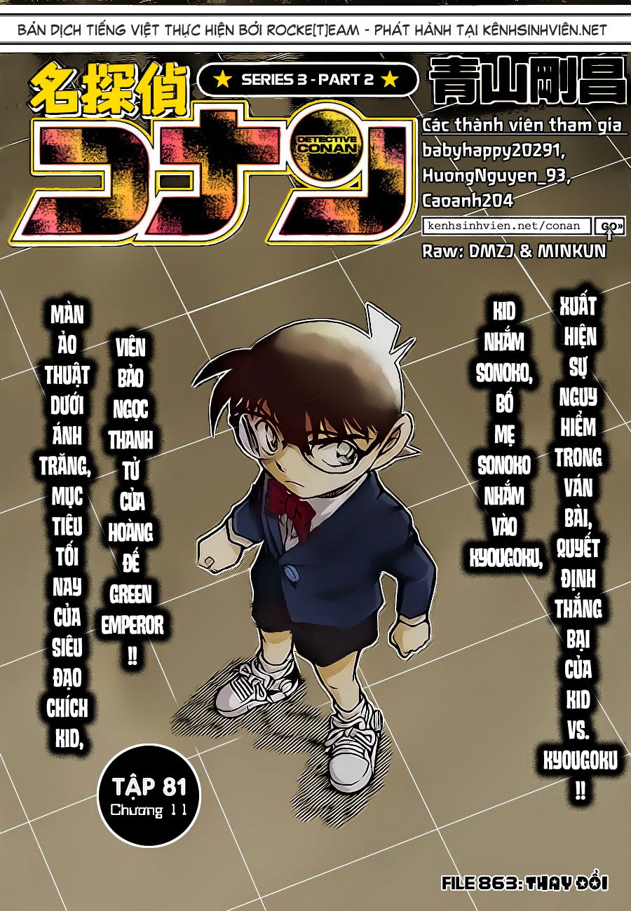 Thám Tử Conan Chap 863 - Next Chap 864