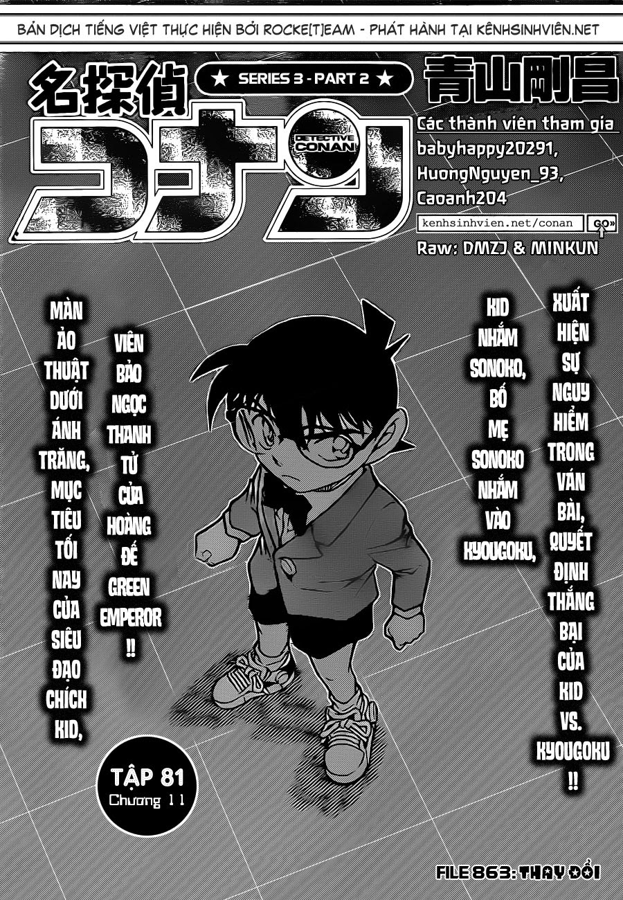 Thám Tử Conan Chap 863 - Next Chap 864