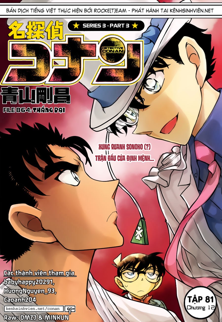 Thám Tử Conan Chap 864 - Next Chap 865