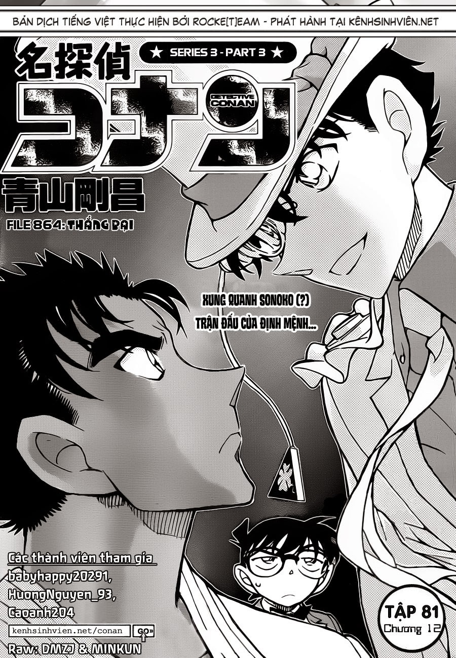 Thám Tử Conan Chap 864 - Next Chap 865