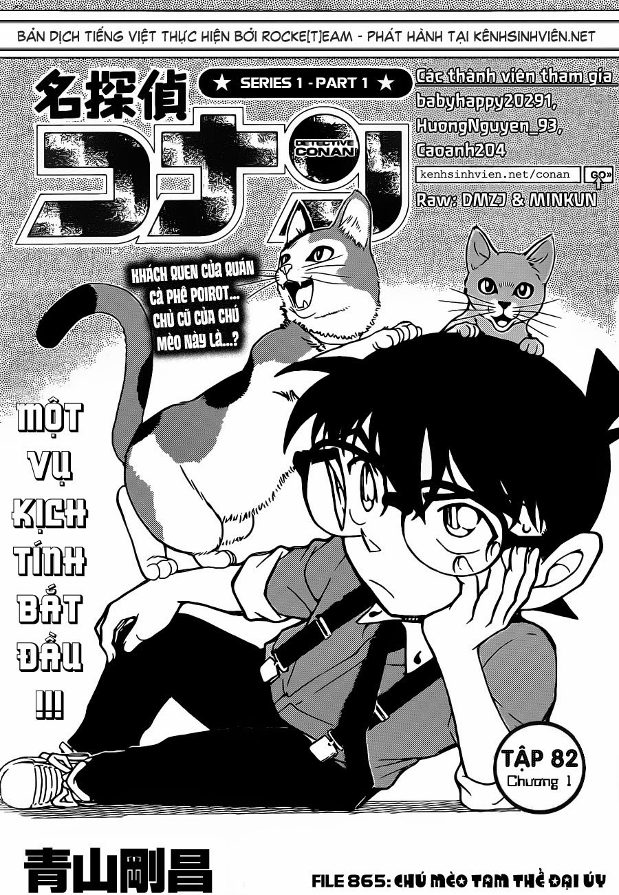 Thám Tử Conan Chap 865 - Next Chap 866