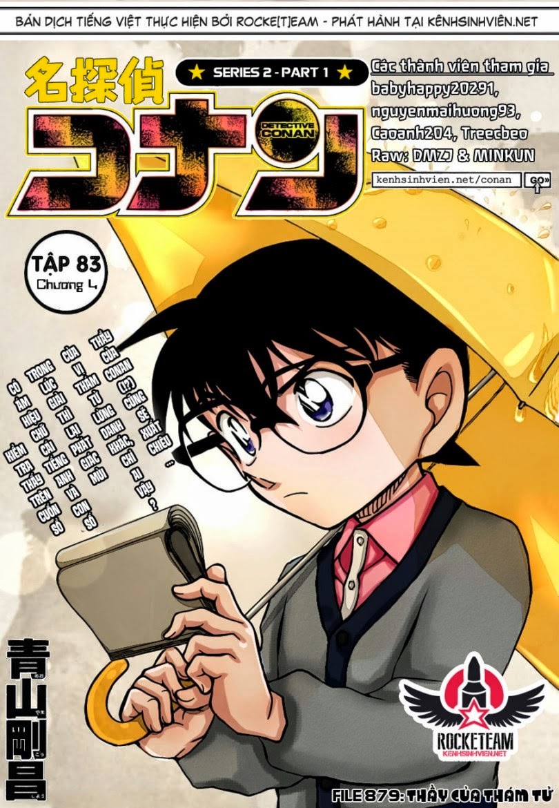 Thám Tử Conan Chap 879 - Next Chap 880