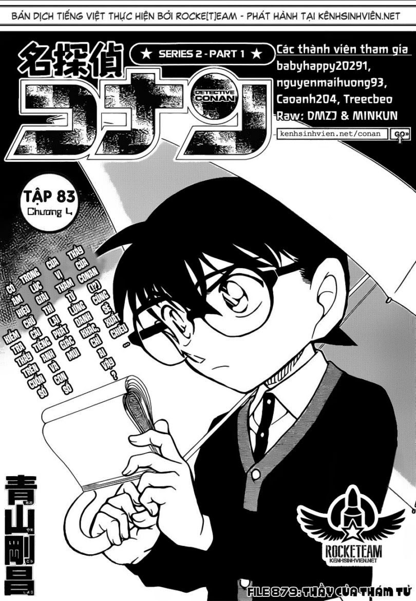 Thám Tử Conan Chap 879 - Next Chap 880