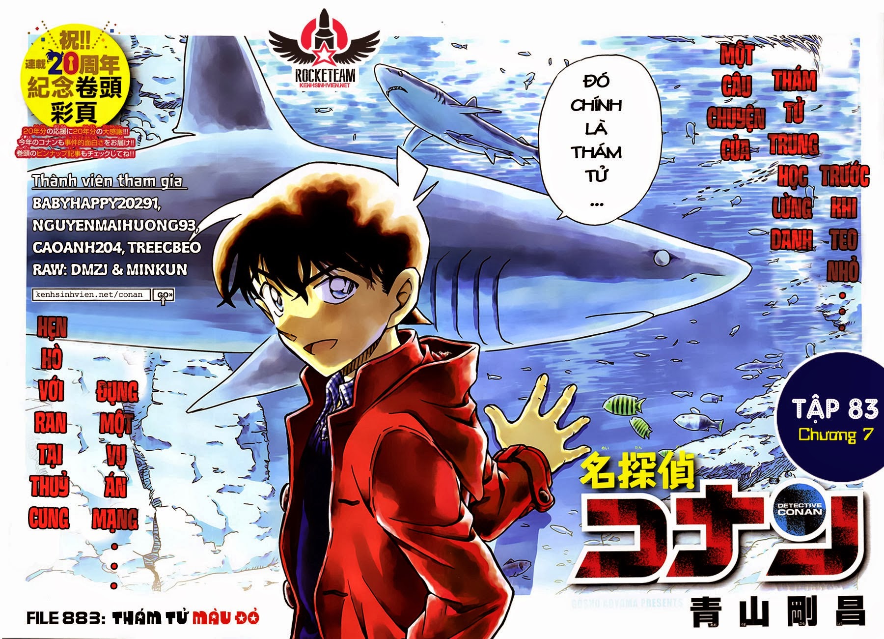 Thám Tử Conan Chap 883 - Next Chap 884