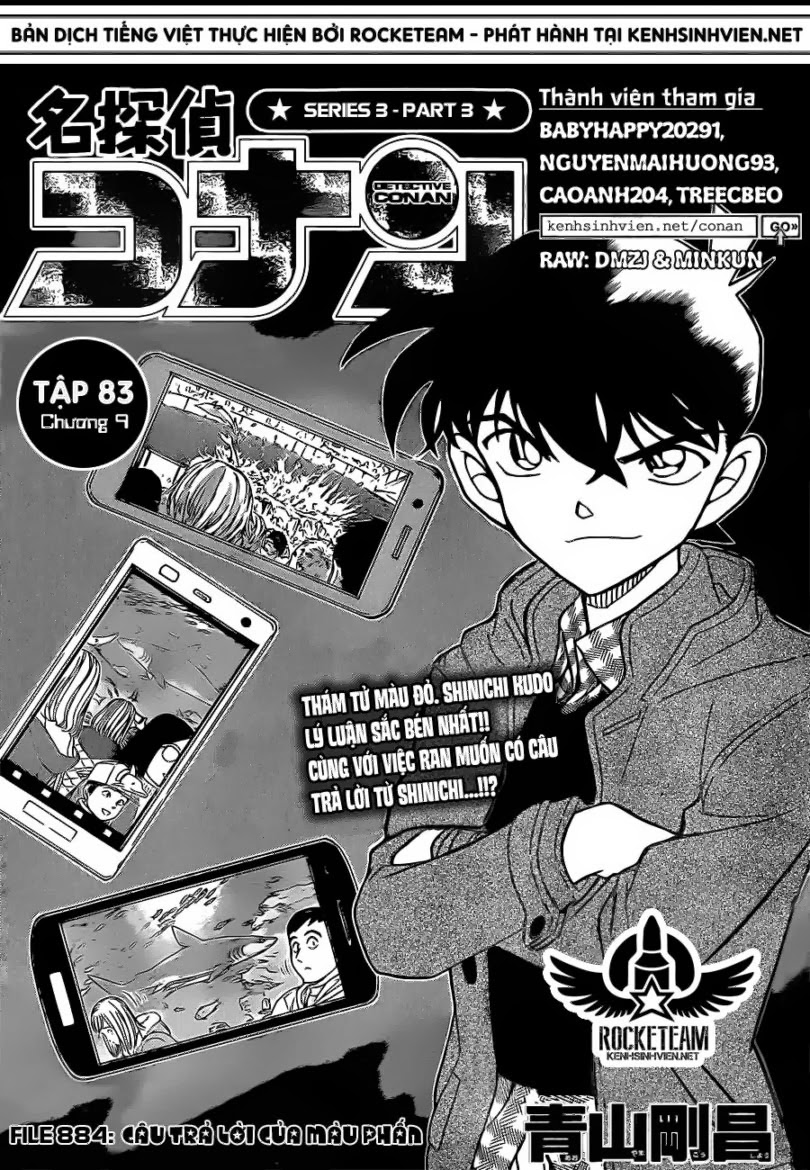 Thám Tử Conan Chap 884 - Next Chap 885