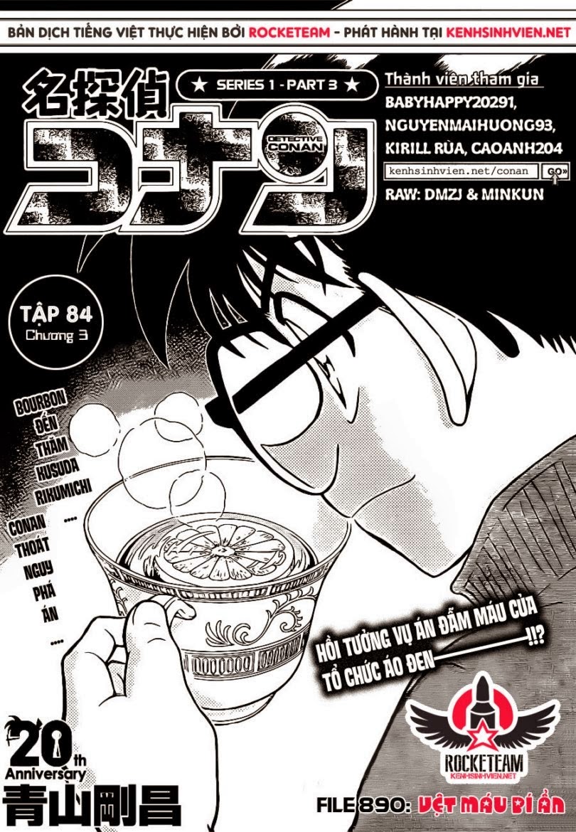 Thám Tử Conan Chap 890 - Next Chap 891