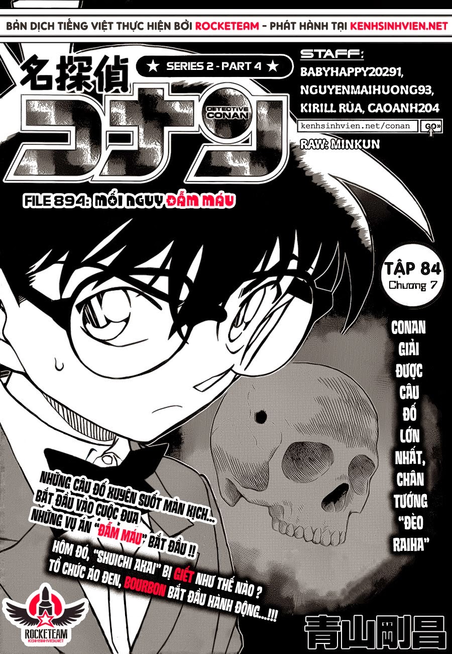 Thám Tử Conan Chap 894 - Next Chap 895