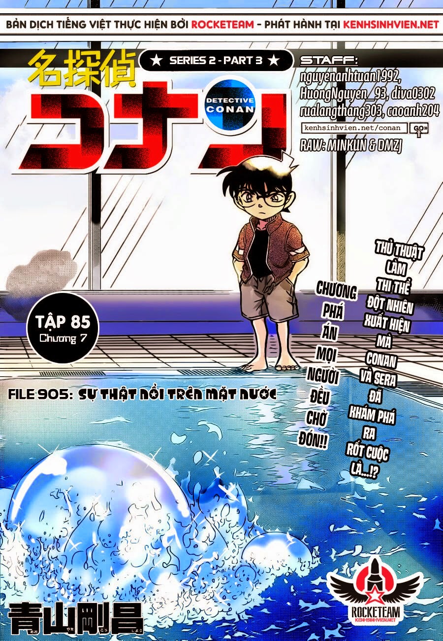 Thám Tử Conan Chap 905 - Next Chap 906